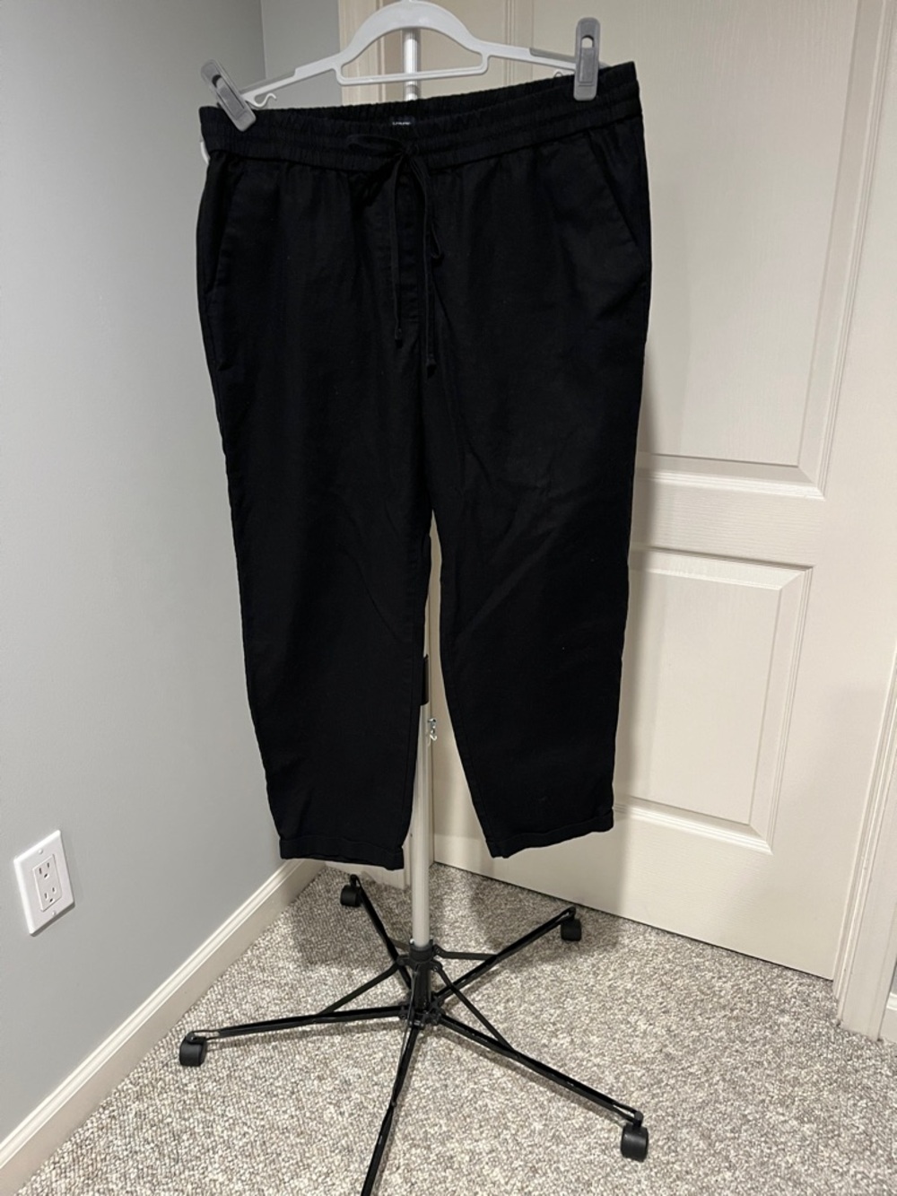 J.Crew Women’s Black Casual Drawstring Pants